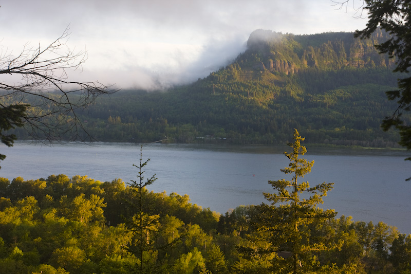 Looking Across The Columbia River